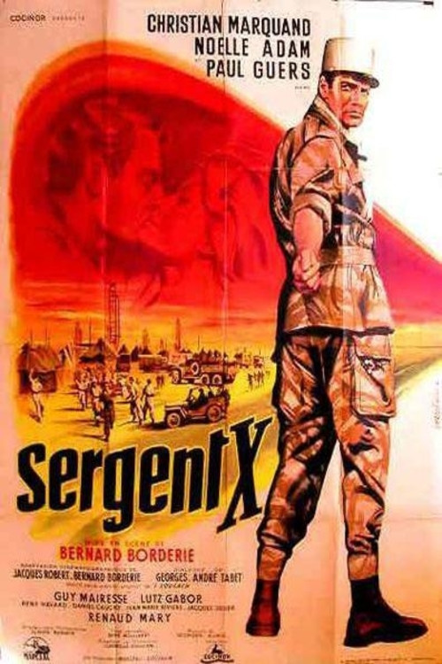 Sergeant X of the Foreign Legion (1960) poster