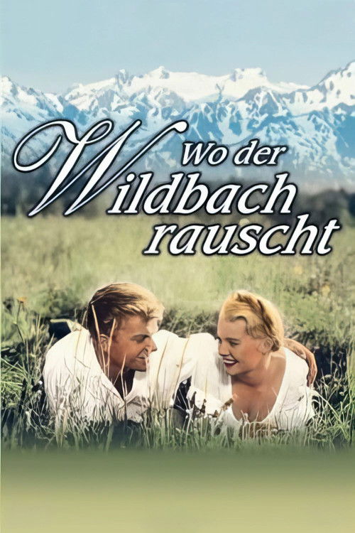Wo der Wildbach rauscht (1956) poster