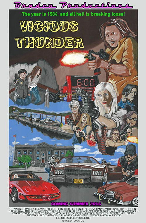 Vicious Thunder (2016) poster