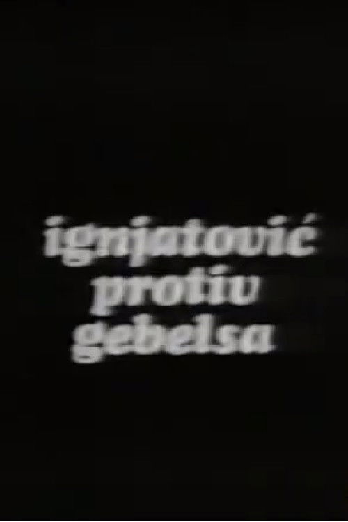 Ignjatovic vs. Goebbels (1975) poster