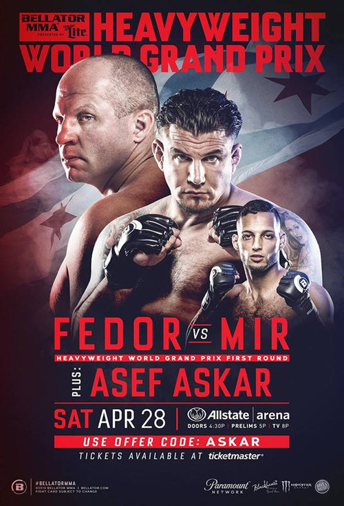 Bellator 198: Fedor vs. Mir (2018) poster