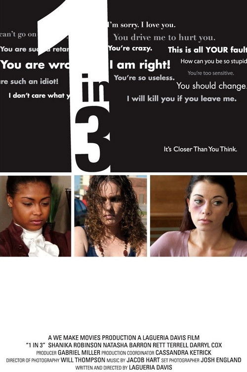 1 in 3 (2010) poster