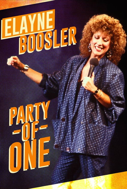Elayne Boosler: Party of One (1986) poster