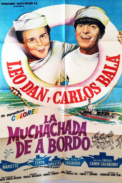 La muchachada de a bordo (1967) poster
