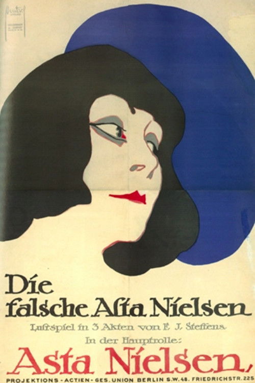 Die falsche Asta Nielsen (1915) poster