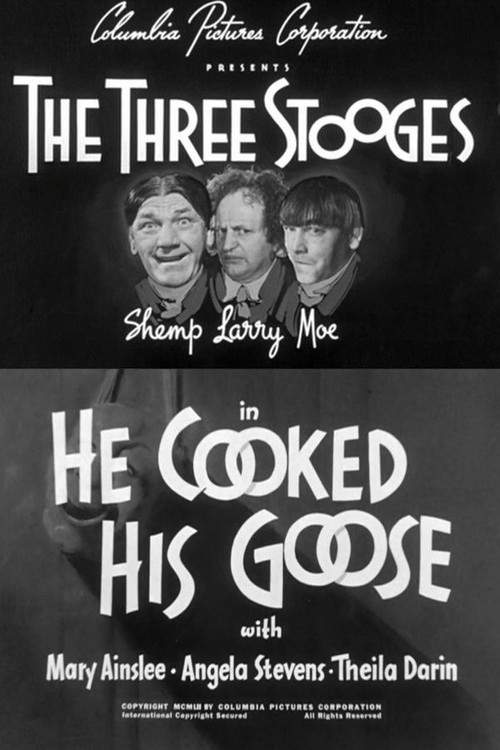 He Cooked His Goose (1952) poster