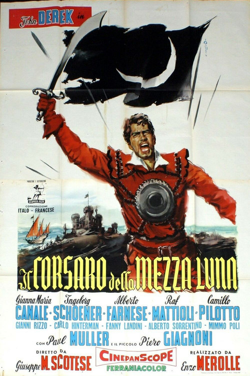 Il corsaro della mezzaluna (1957) poster