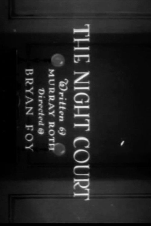 The Night Court (1927) poster