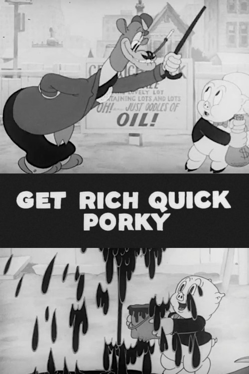 Get Rich Quick Porky (1937) poster