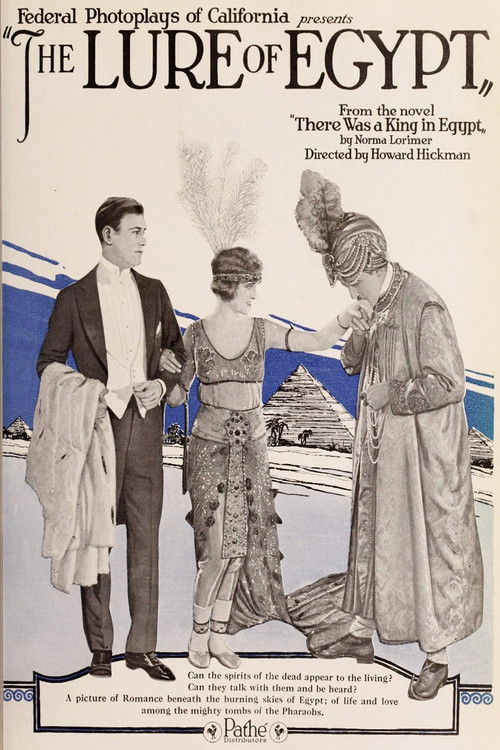 The Lure of Egypt (1921) poster