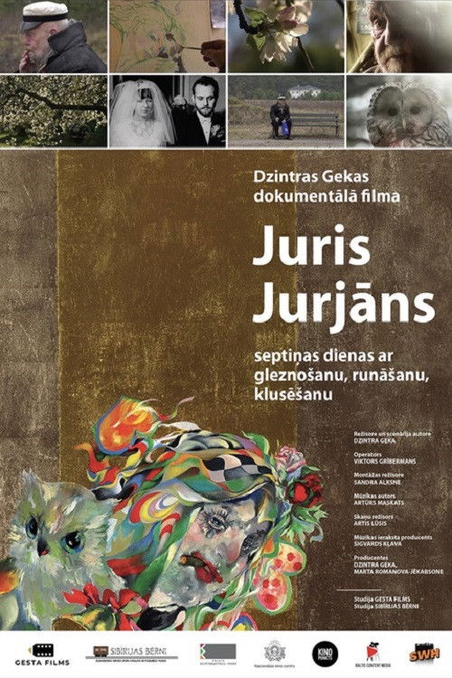 Juris Jurjāns. Seven Days of Painting, Talking, Silence (2024) poster