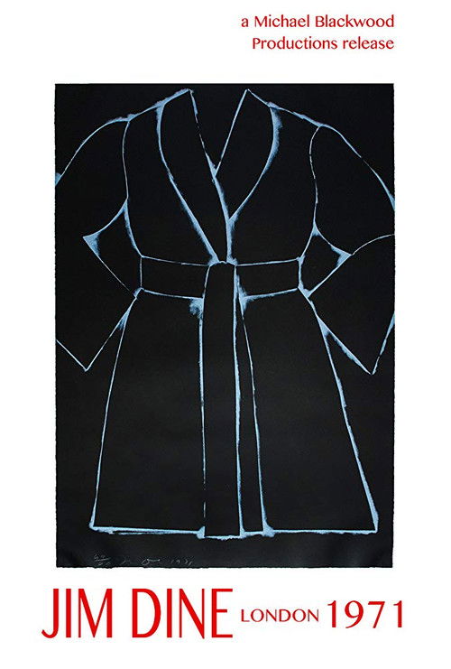 Jim Dine: London (1970) poster