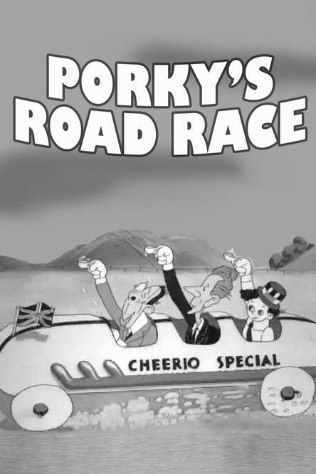 Porky's Road Race (1937) poster