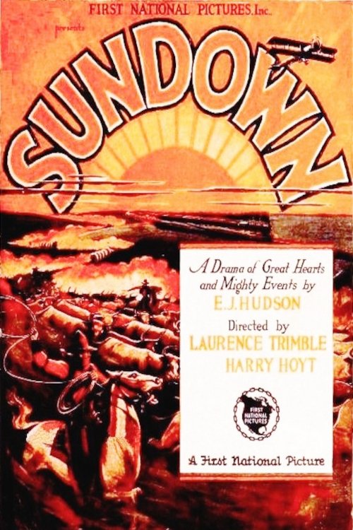 Sundown (1924) poster