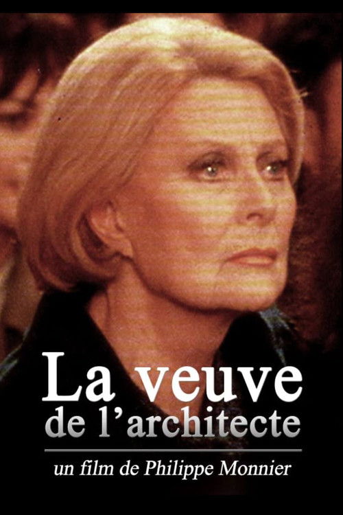 La Veuve de l'architecte (1995) poster