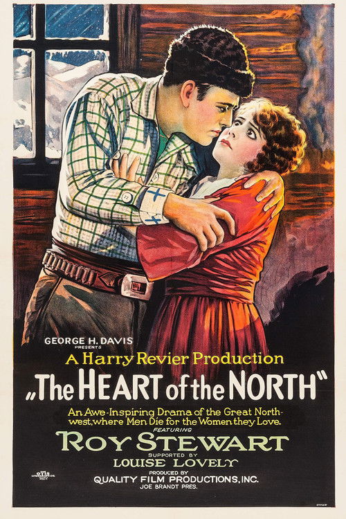 The Heart of the North (1921) poster