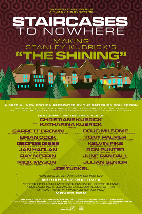 Staircases to Nowhere: Making Stanley Kubrick's The Shining (2013) poster