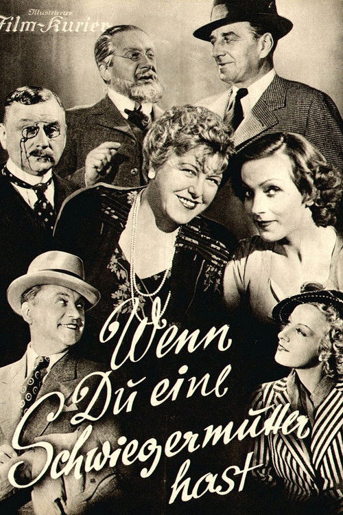Wenn du eine Schwiegermutter hast (1937) poster