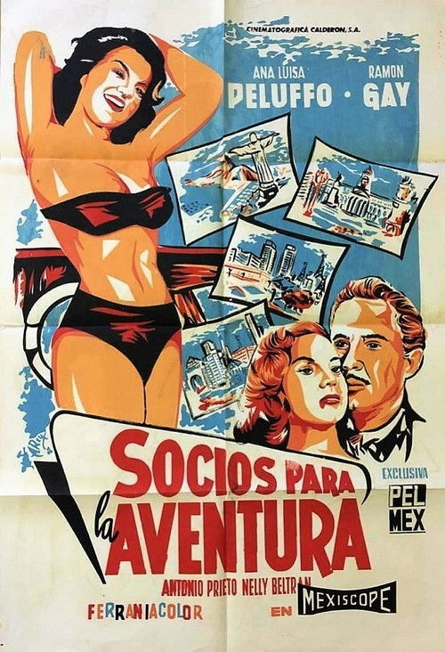 Socios para la aventura (1958) poster