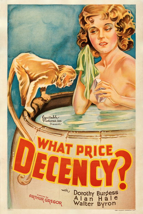 What Price Decency (1933) poster