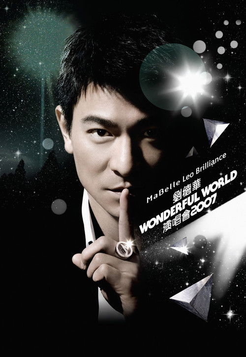 Andy Lau Wonderful World Concert Tour Hong Kong 2007 (2007) poster