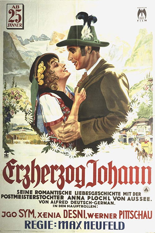Erzherzog Johann (1929) poster