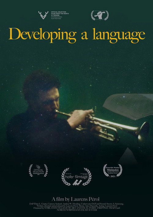 Utvikling av et språk (2021) poster