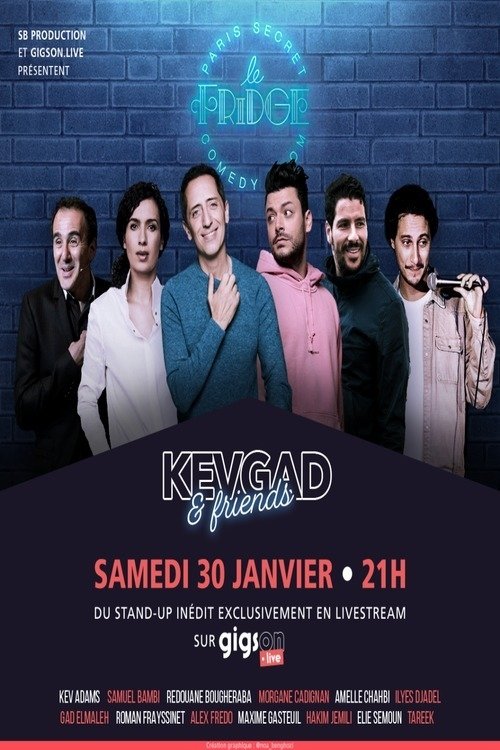 Kevgad & Friends au Fridge Comedy (2021) poster