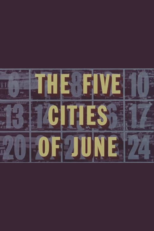 The Five Cities of June (1963) poster
