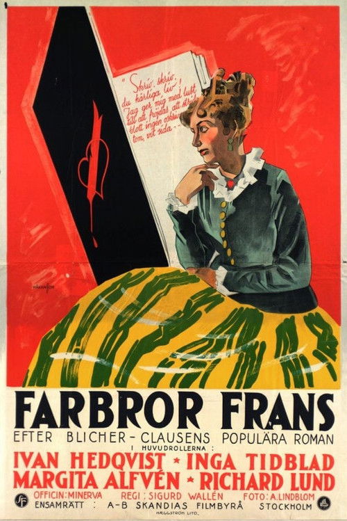 Farbror Frans (1926) poster