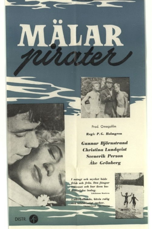 Mälarpirater (1959) poster