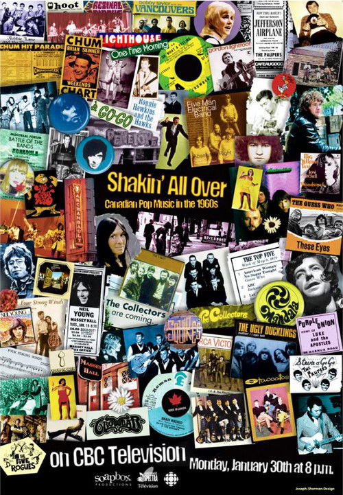 Shakin All Over: Canadian Pop Music in the 1960s (2005) poster