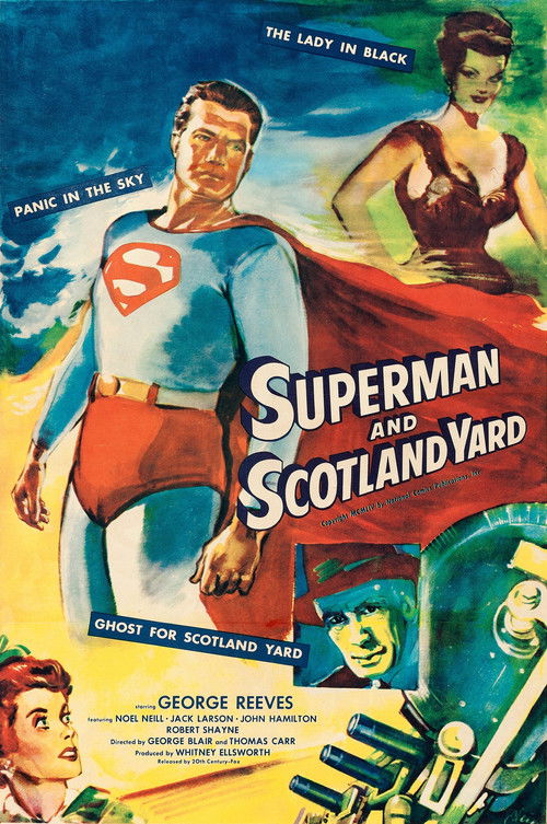 Superman and Scotland Yard (1954) poster