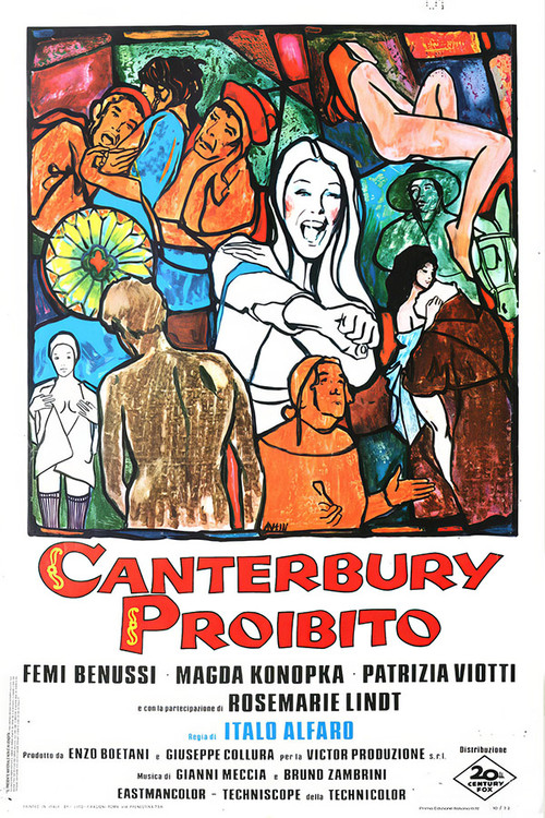 Canterbury proibito (1972) poster