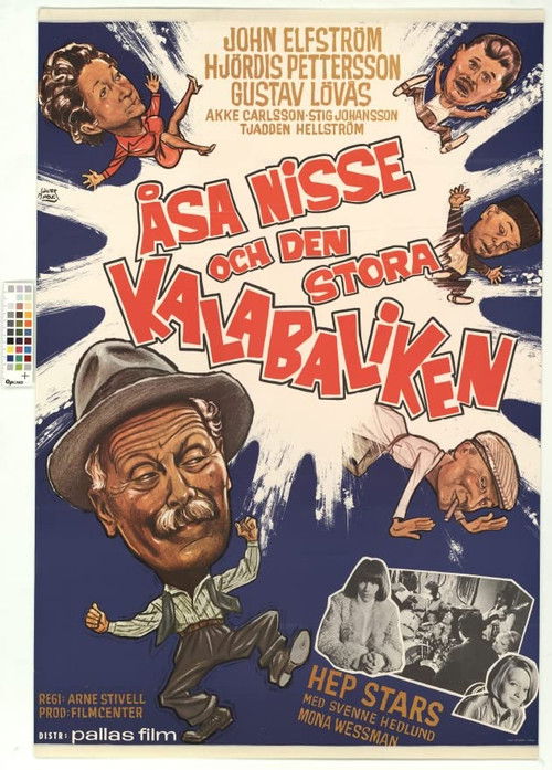 Åsa-Nisse och den stora kalabaliken (1968) poster