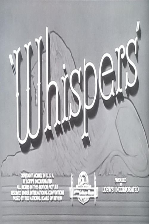Whispers (1941) poster