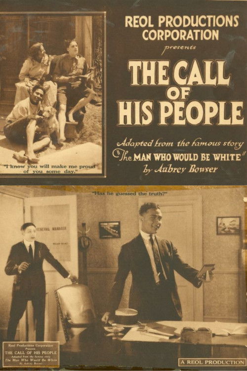 The Call of His People (1921) poster