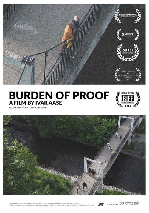 Burden of proof (2021) poster