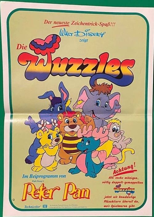 The Wuzzles: Bulls of a Feather (1986) poster