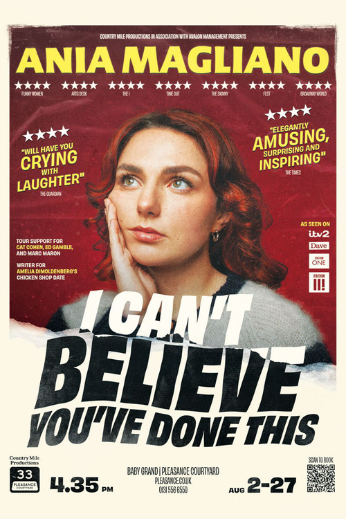 Ania Magliano: I Can't Believe You've Done This (2025) poster