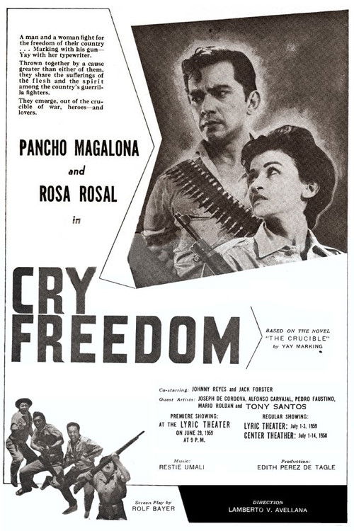Cry Freedom (1959) poster