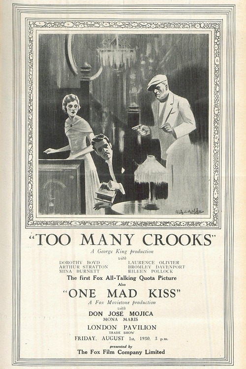 Too Many Crooks (1930) poster