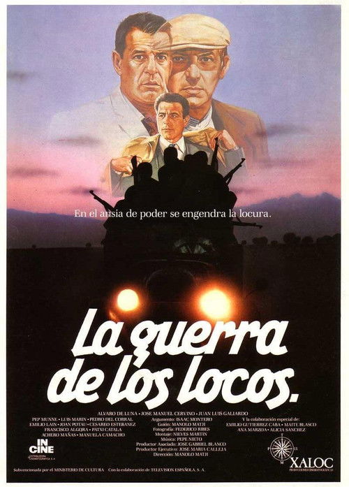 La guerra de los locos (1987) poster