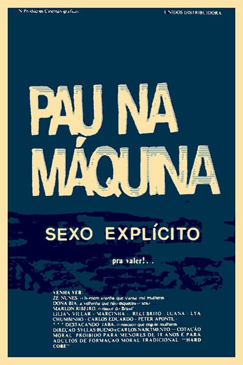 Pau na Máquina (1986) poster