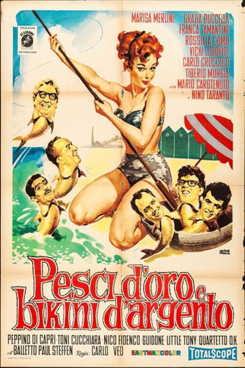Pesci d'oro e bikini d'argento (1961) poster