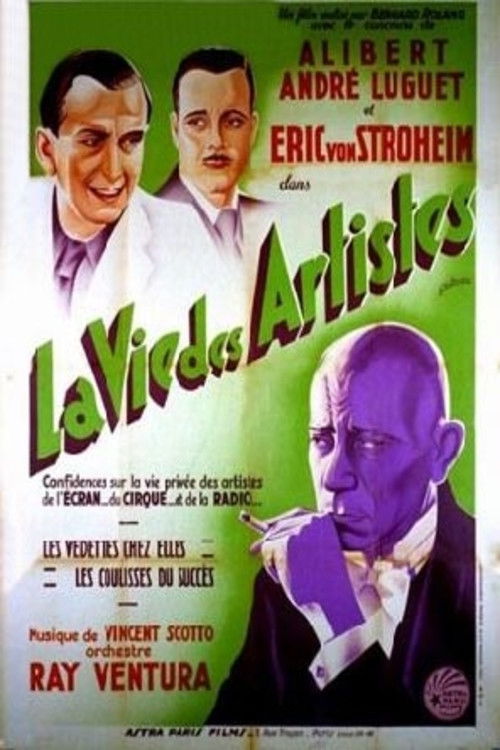 La Vie des artistes (1938) poster