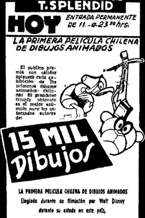 15 Thousand Drawings (1942) poster