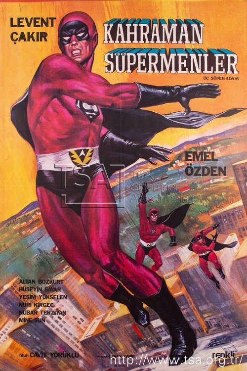 Three Supermen and Mad Girl (1973) poster