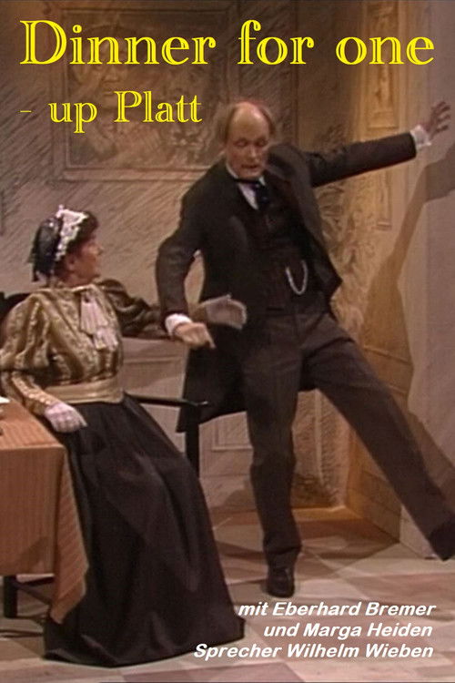 Dinner for one - up Platt (1999) poster