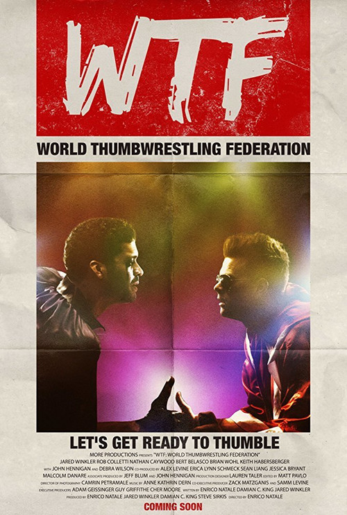 WTF: World Thumbwrestling Federation (2017) poster